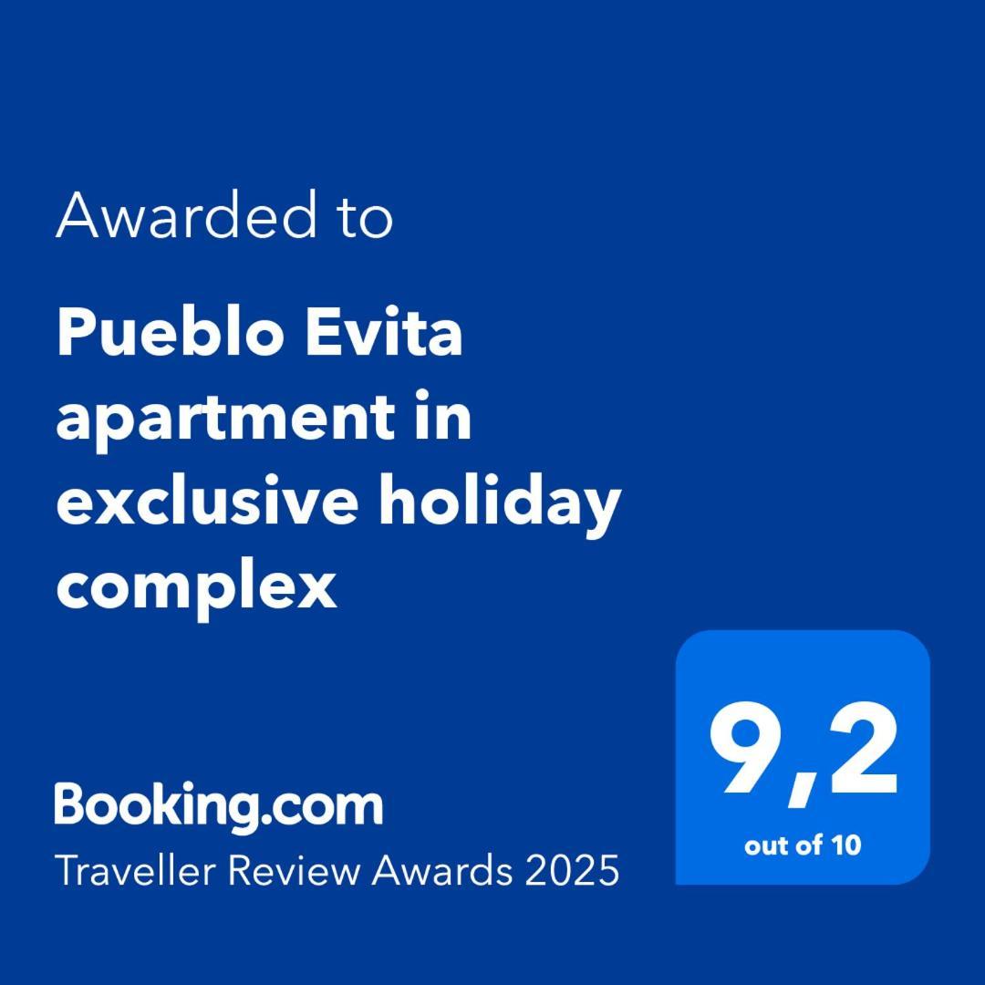 Pueblo Evita Apartment In Exclusive Holiday Complex بينالماذينا المظهر الخارجي الصورة